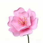 Flowerva Pink Blossom Contour Premium Decor