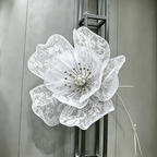 Flowerva Lace Silhouette Floral Art Installation