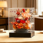 Flowerva Curated Acrylic Display Premium Decor