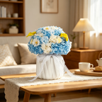 Flowerva Multitone Bloom Sphere Vase Premium Decor