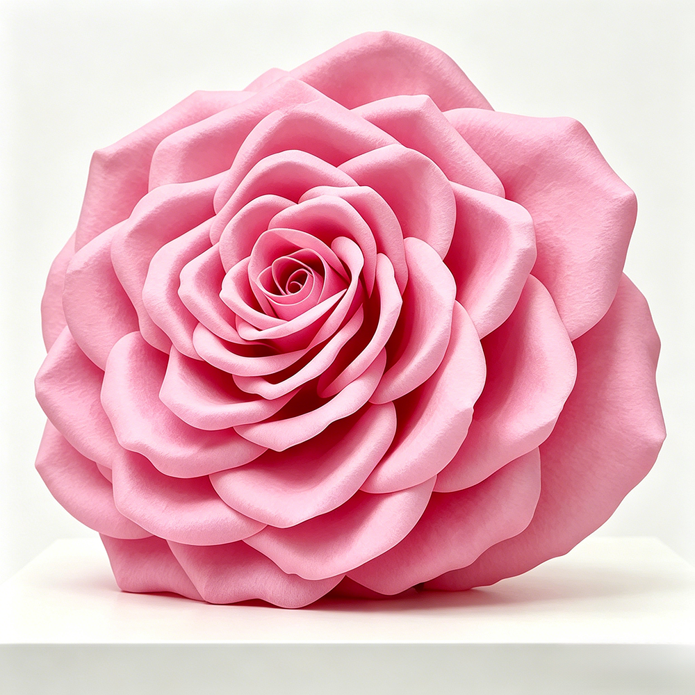 Flowerva Rose Contour Formwork Premium Decor