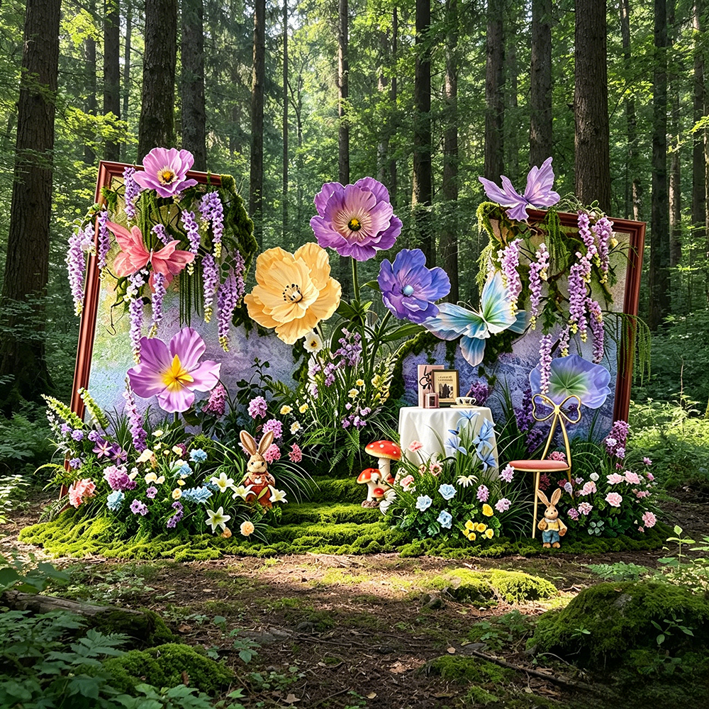 Flowerva Enchanted Frame Nook Premium Decor