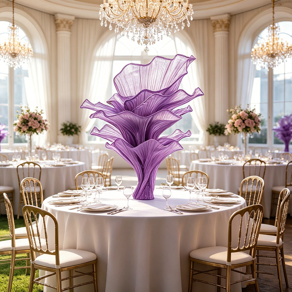 Flowerva Amethyst Wedding and Home Art Decoration