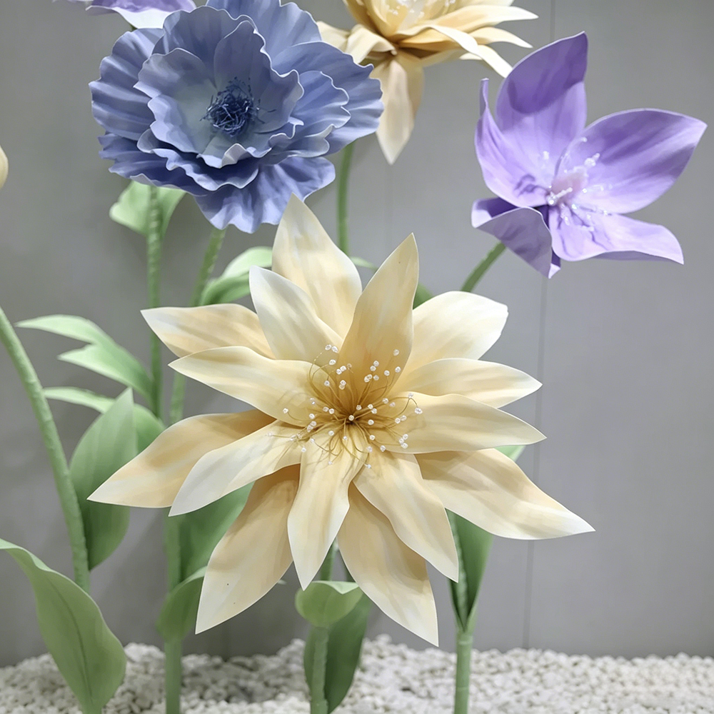 Flowerva Poised Floral Rhythm Premium Decor