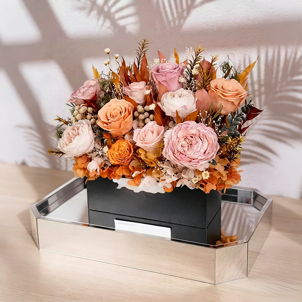 Flowerva Curated Mixed Floral Box Premium Decor