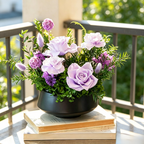 Flowerva Everlasting Bowl Arrangement Premium Decor