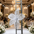Flowerva Lace Silhouette Bloom Art Installation