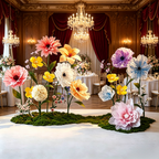 Flowerva Gentle Veilscape Premium Decor
