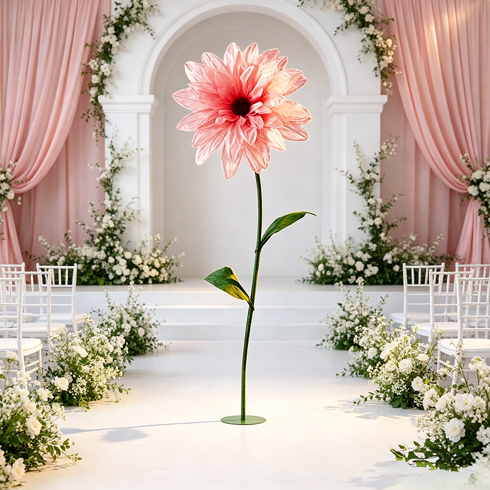 Flowerva Standing Petal Sculpture Collection Premium Decor