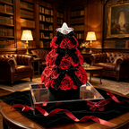 Flowerva Tiered Festive Sculpture Premium Decor