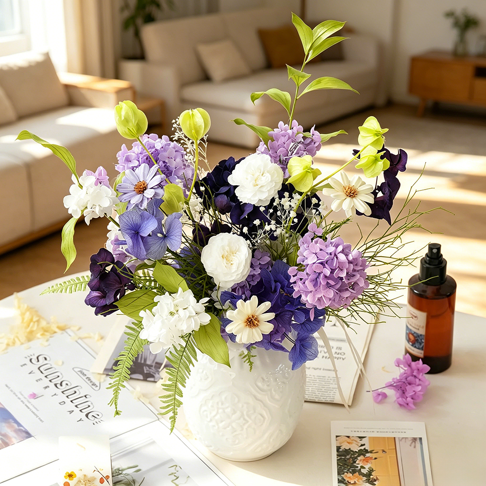 Flowerva Lush Preserved Vase Premium Decor