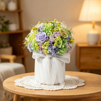 Flowerva Multitone Bloom Sphere Vase Premium Decor