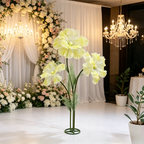 Flowerva Sheer Standing Petal Sculpture Premium Decor