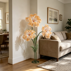 Flowerva Sheer Standing Petal Sculpture Premium Decor