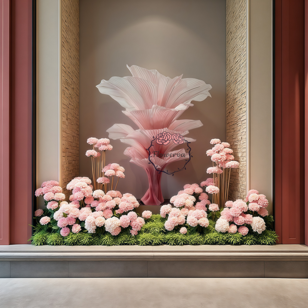 Clearance Flash Sale|Flowerva "Romantic Light" Table Flower