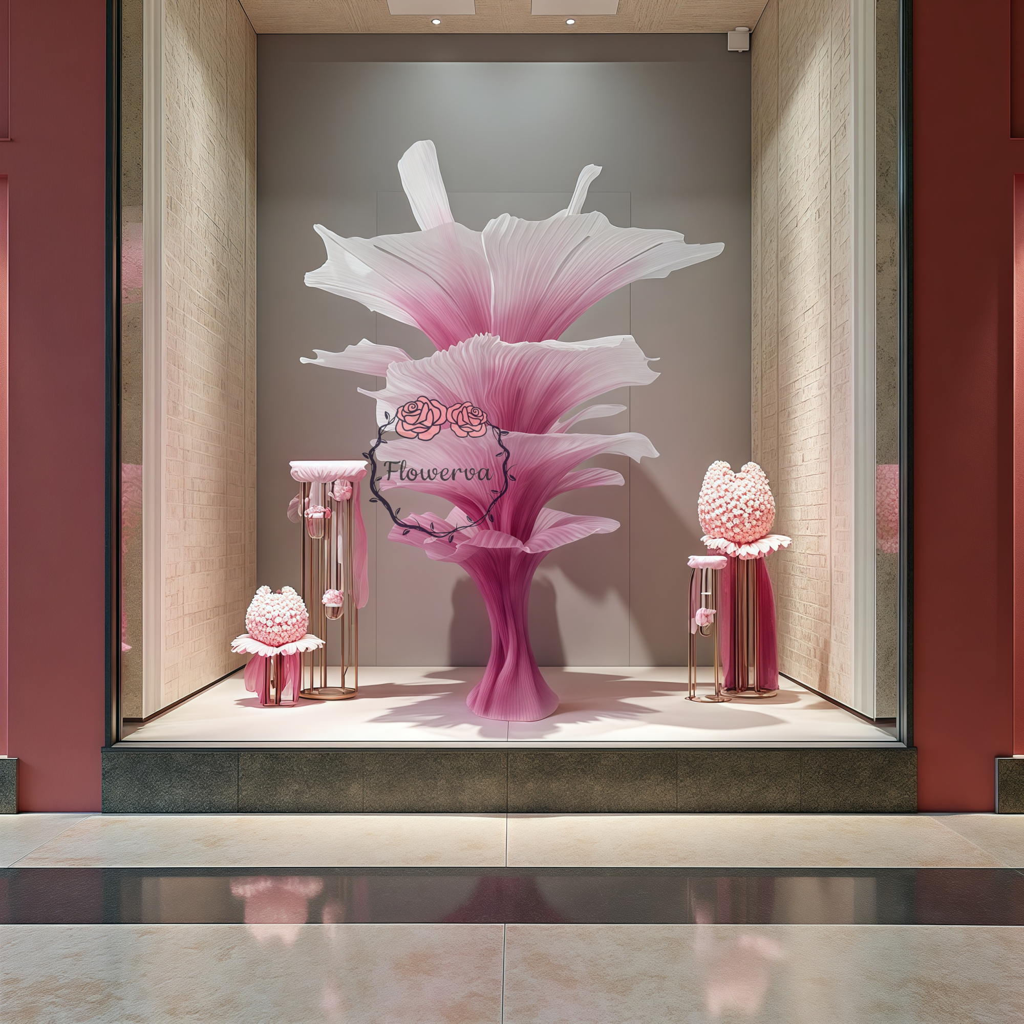 Clearance Flash Sale|Flowerva "Romantic Light" Table Flower
