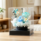 Flowerva Curated Acrylic Display Premium Decor
