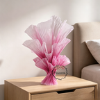 Flowerva Aura Pleat Sculpture Collection Table Flower