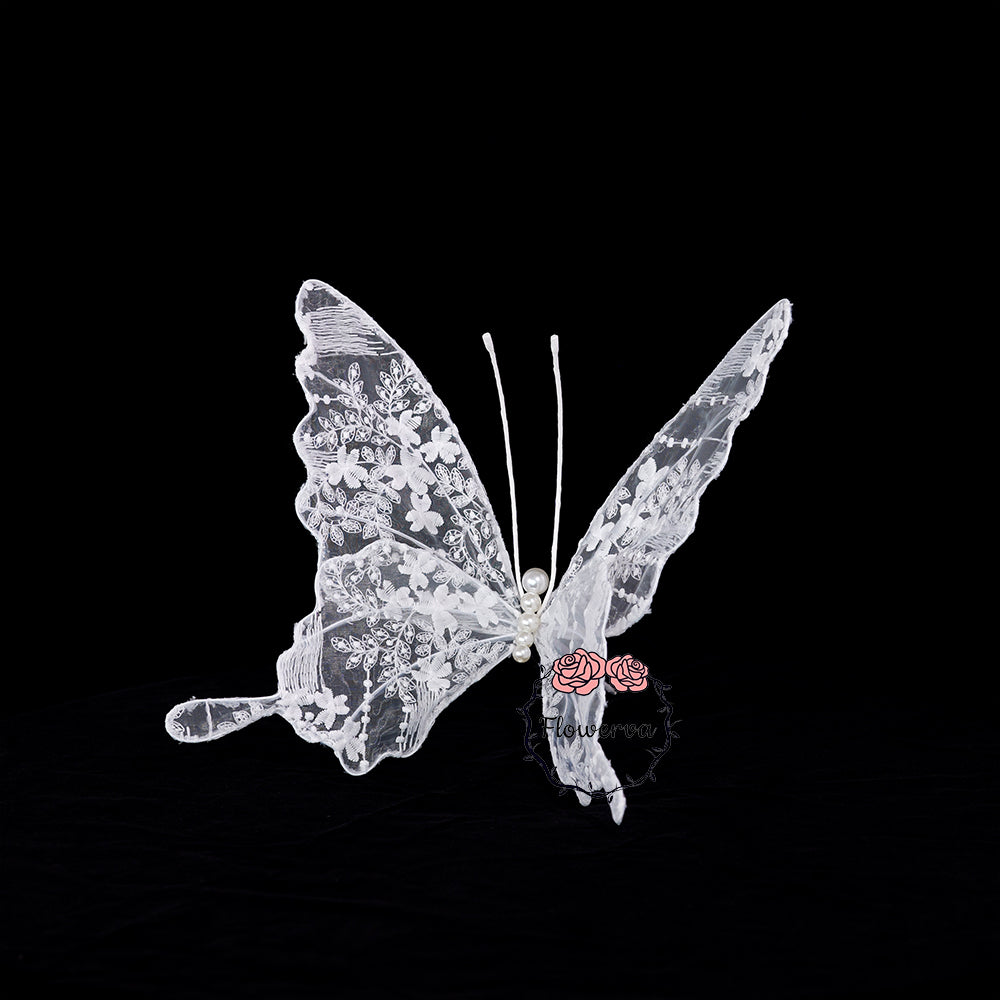 Flowerva Velvet Wing Lace Art Accent