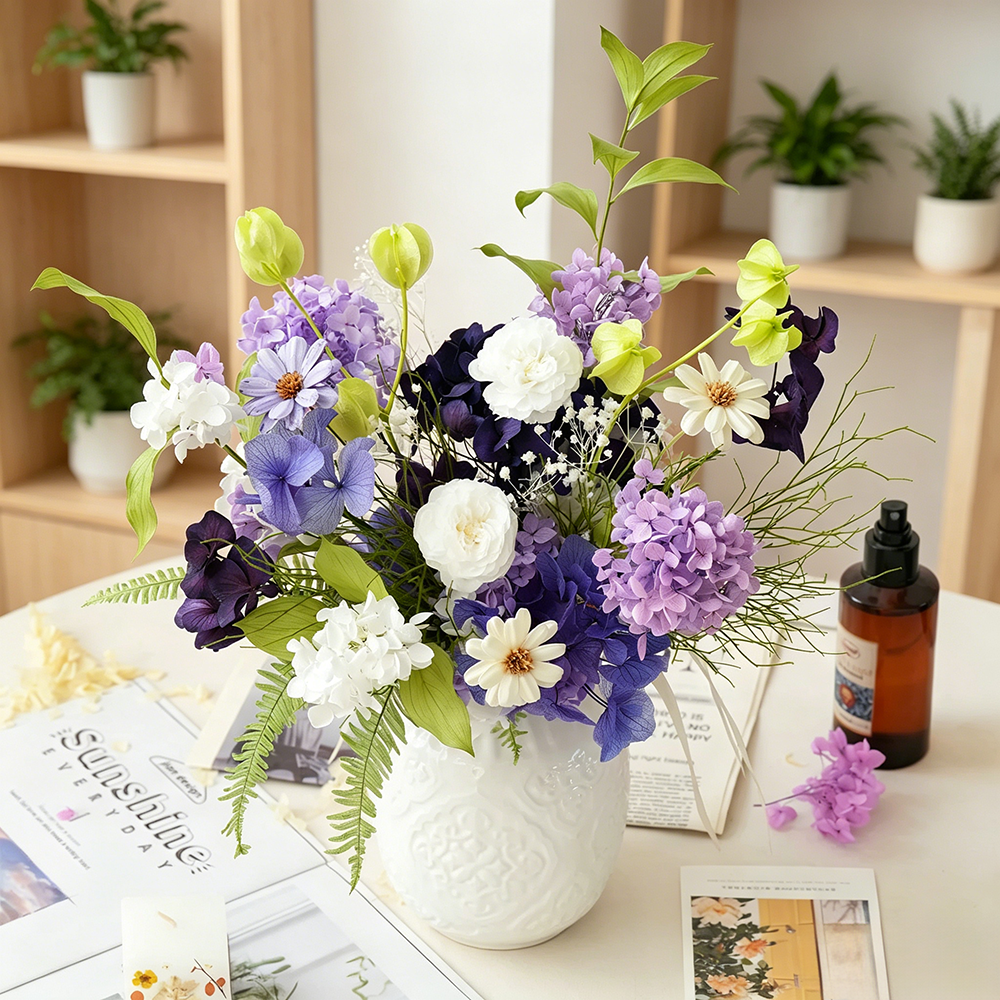 Flowerva Lush Preserved Vase Premium Decor