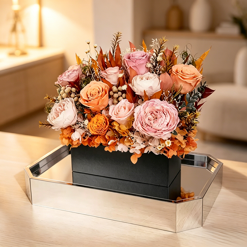 Flowerva Curated Mixed Floral Box Premium Decor