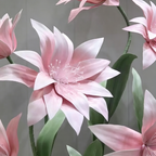 Flowerva Blush Night Bloom Premium Decor