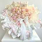 Flowerva Vibrant Petal Tapestry Hug Bucket Premium Decor