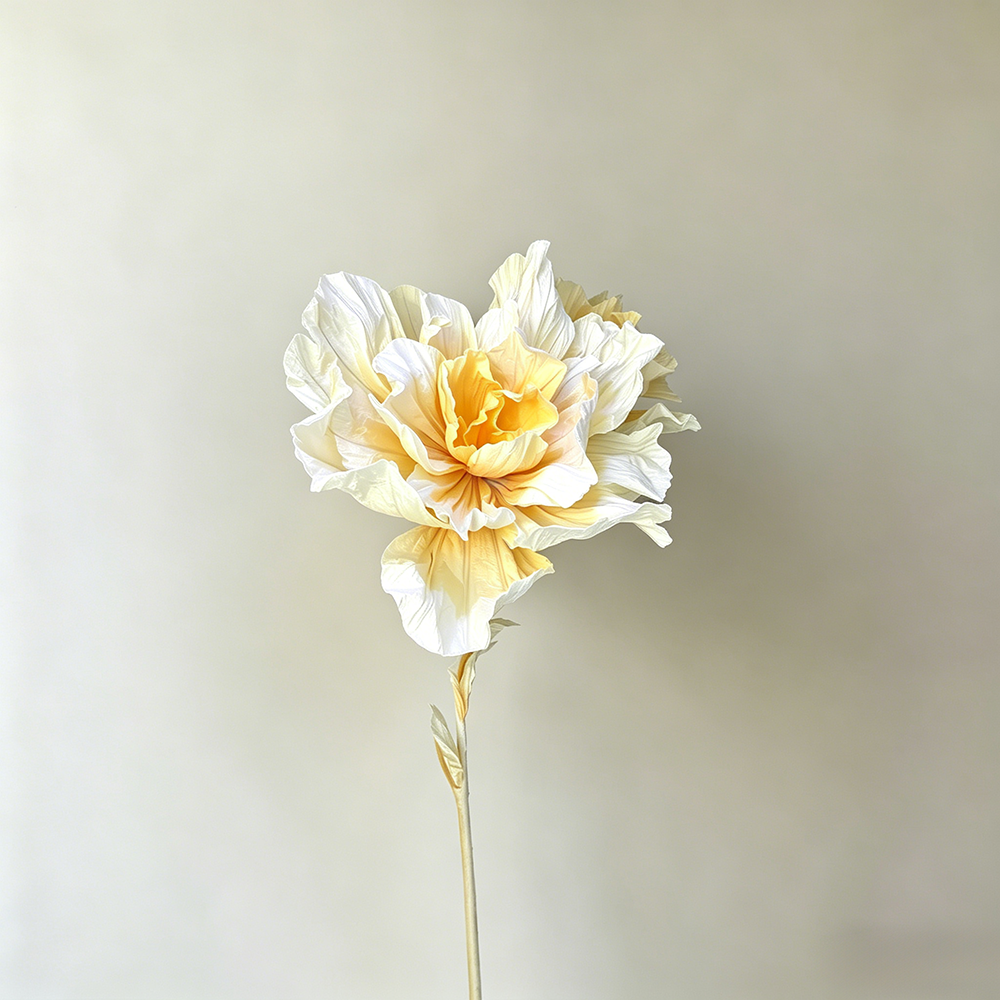 Flowerva Sunlit Whisper Sculptural Premium Decor