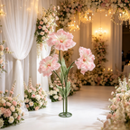 Flowerva Sheer Standing Petal Sculpture Premium Decor