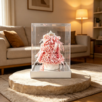 Flowerva Tiered Festive Sculpture Premium Decor