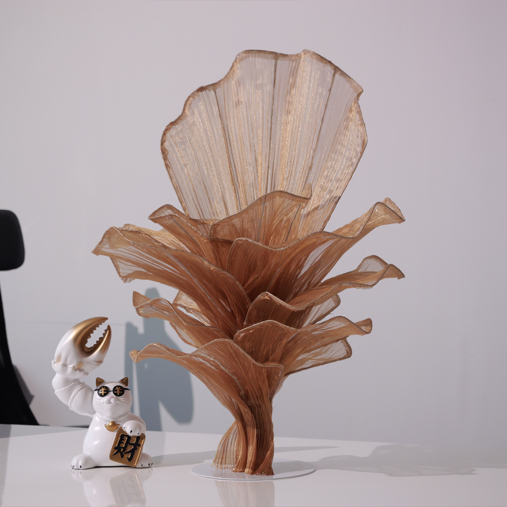 Flowerva Airy Brown Veil Eternal Table Flower