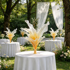 Flowerva Amber Veil Table Flower Wedding Decoration 3.0 Upgraded Version