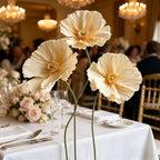 Flowerva Ethereal Crepe Paper Poppy Art Installation