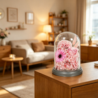 Flowerva Dome Preserved Floral Arrangement Premium Decor