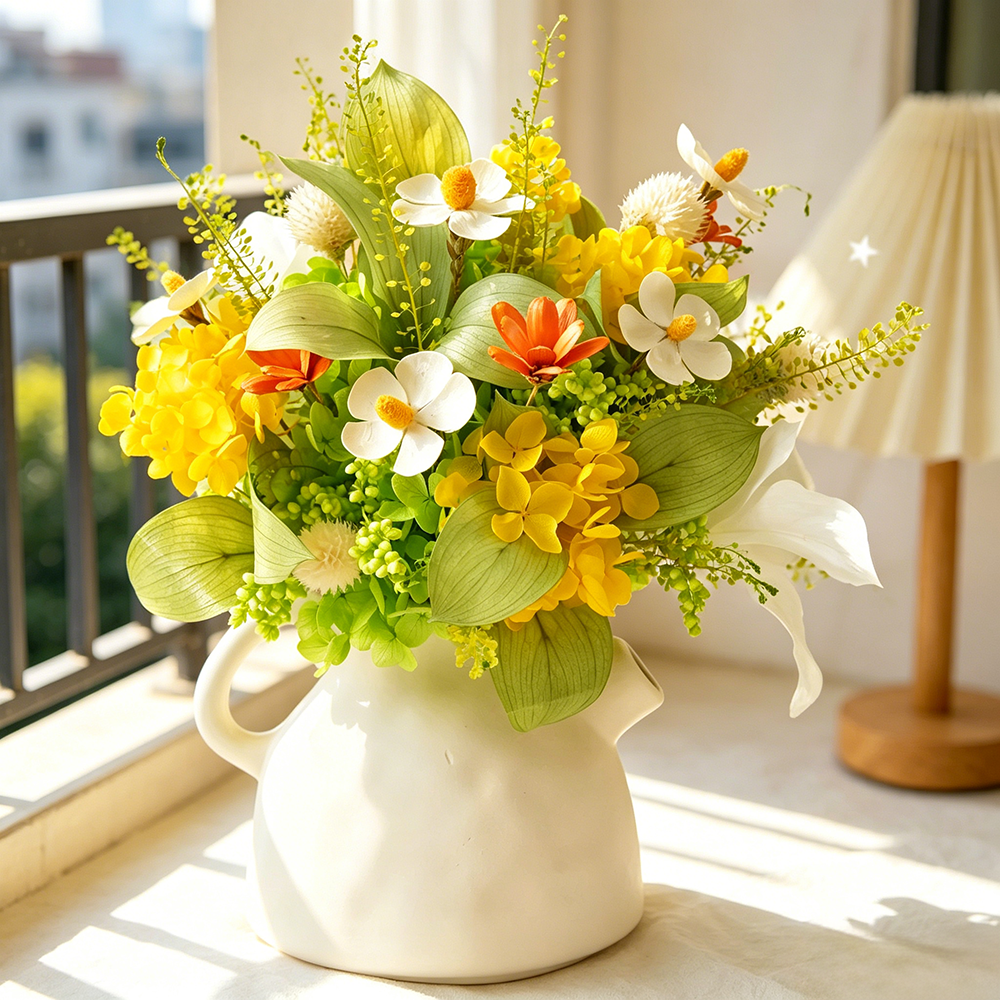 Flowerva Preserved Botanical Vase Premium Decor