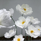 Flowerva Crinkle Petal Whisper Premium Decor