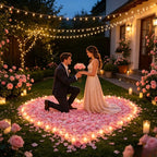 Flowerva  Proposal Scene Decor & Wedding Confetti —Light Pink