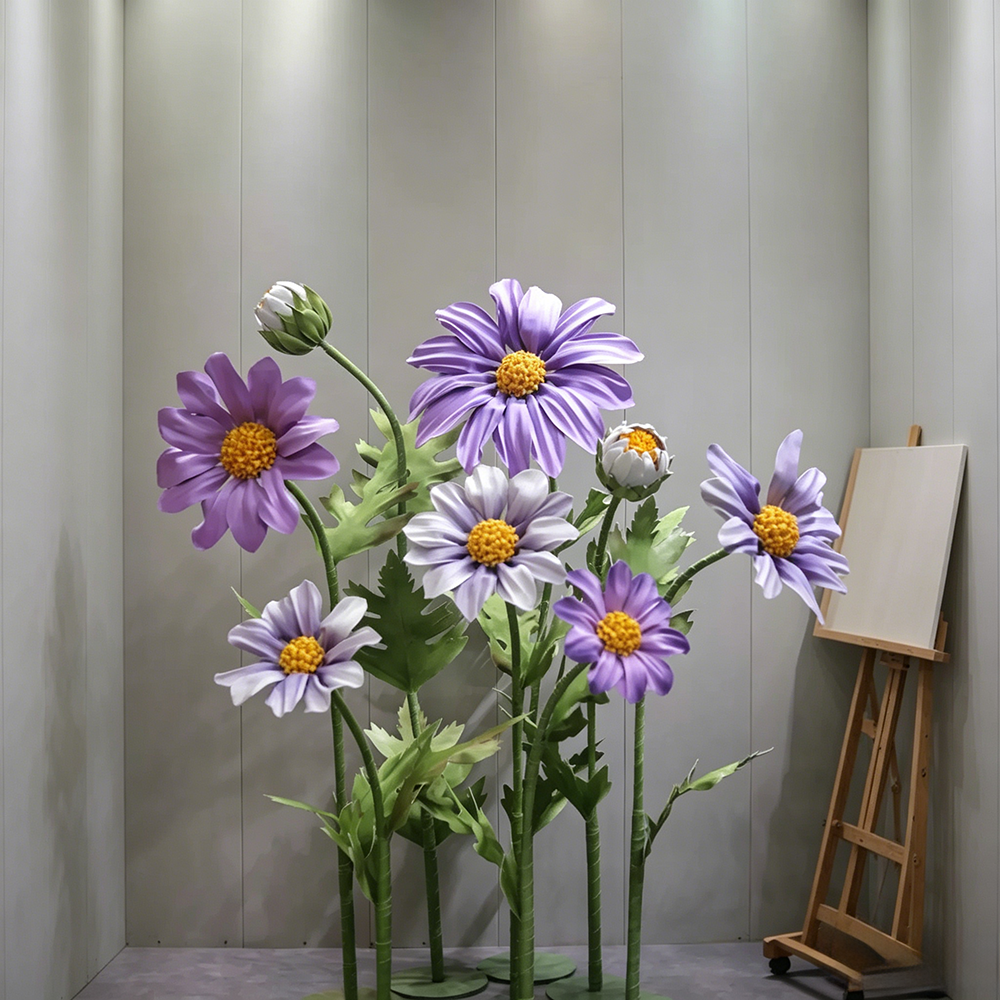 Flowerva Lavender Daisy Premium Decor