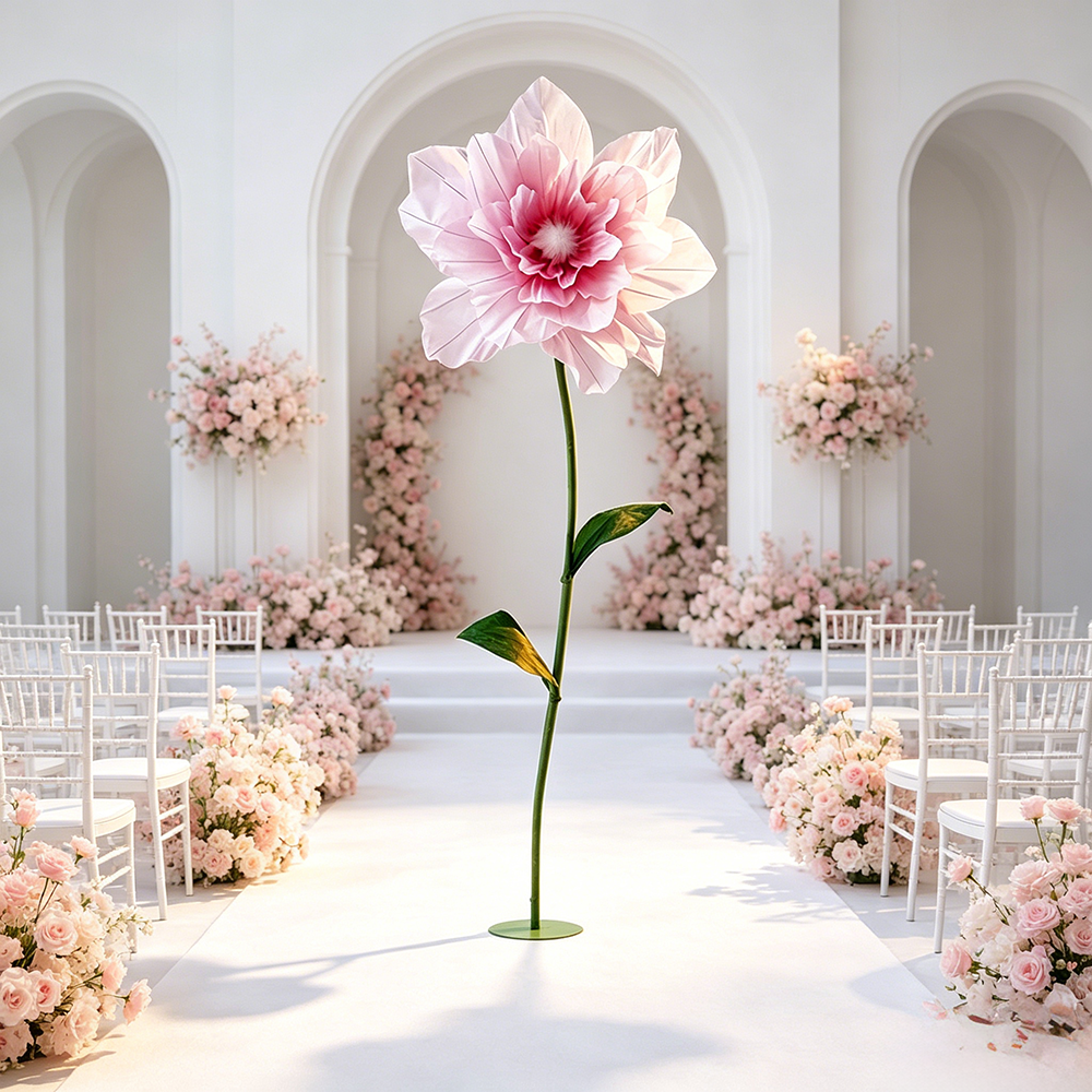 Flowerva Standing Petal Sculpture Collection Premium Decor