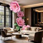Flowerva Rose Contour Formwork Premium Decor