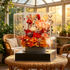 Flowerva Curated Acrylic Display Premium Decor