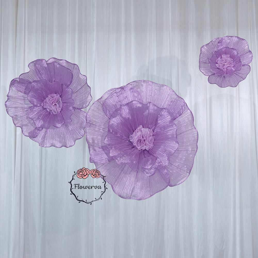 Flowerva Aura Pliegue Colección de Esculturas Decoración Premium