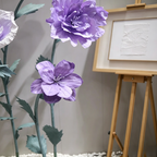 Flowerva Purple Petal Cadence Premium Decor