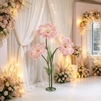 Flowerva Sheer Standing Petal Sculpture Premium Decor
