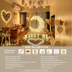 Flowerva Proposal & Confession & Birthday Scene Decoration Balloon Set