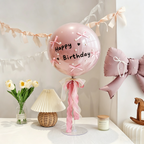 Flowerva French Romantic Birthday Balloon Table Decoration Party Ornament