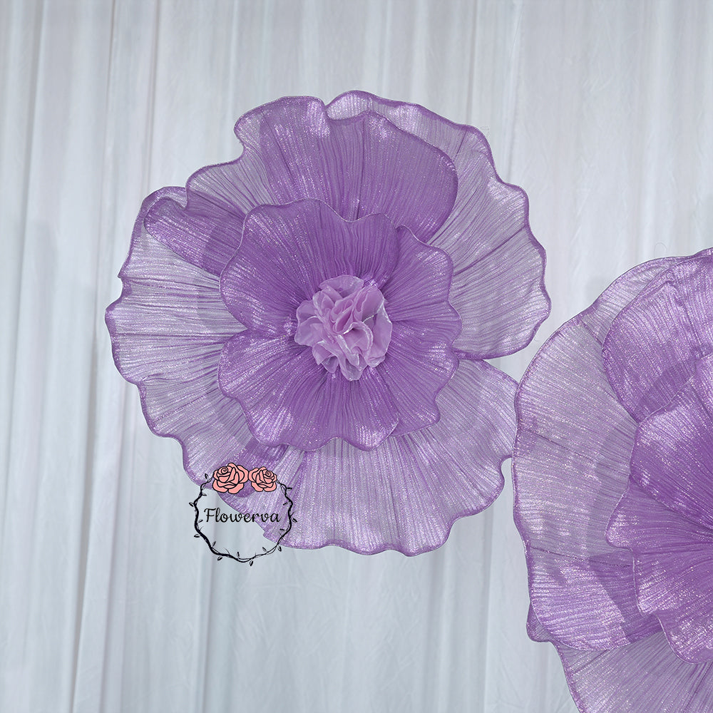 Flowerva Aura Pliegue Colección de Esculturas Decoración Premium