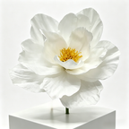 Flowerva Crinkle Petal Whisper Premium Decor
