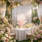 Flowerva Airy Light Pink Veil Eternal Table Flower