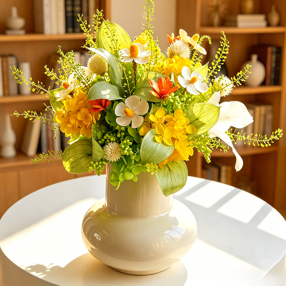Flowerva Preserved Botanical Vase Premium Decor